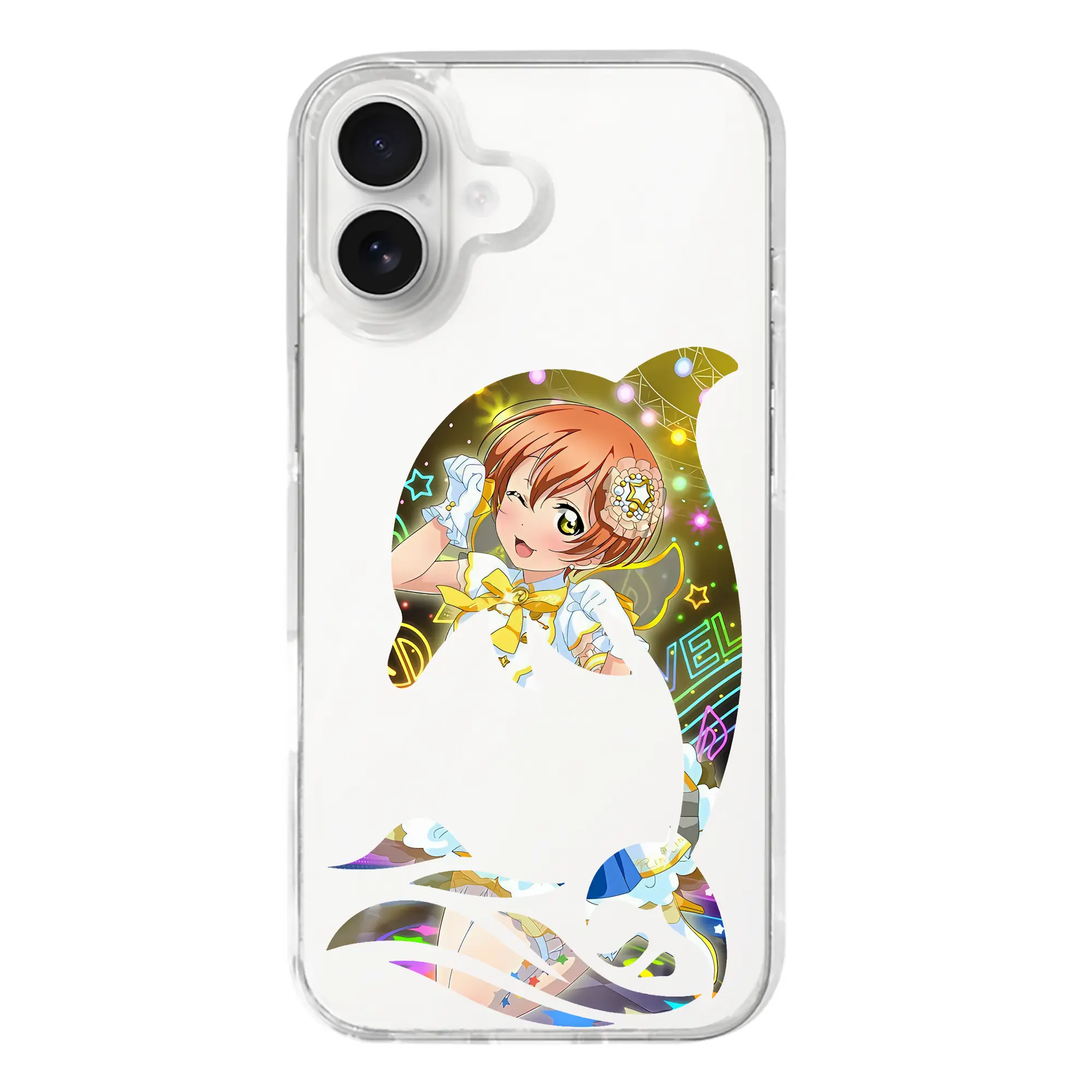 Love Live! グッズ,星空凛 - iPhone 17シリーズ 透明スマホケース – 薄型・耐衝撃・精密フィット保護カバー